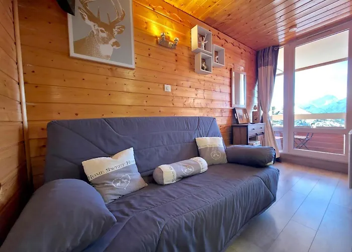 équipé Et Paisible - Garage Privé Huez