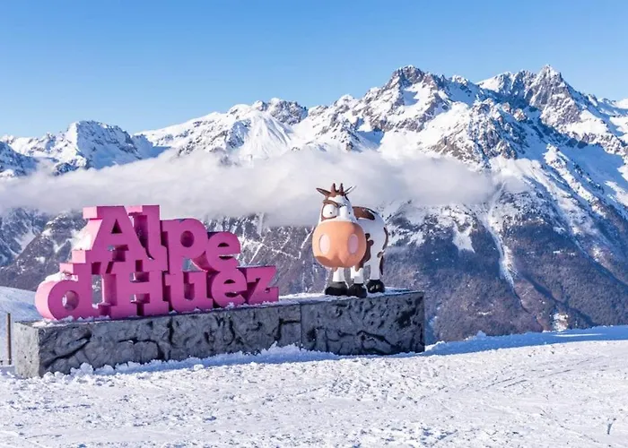 équipé Et Paisible - Garage Privé Huez
